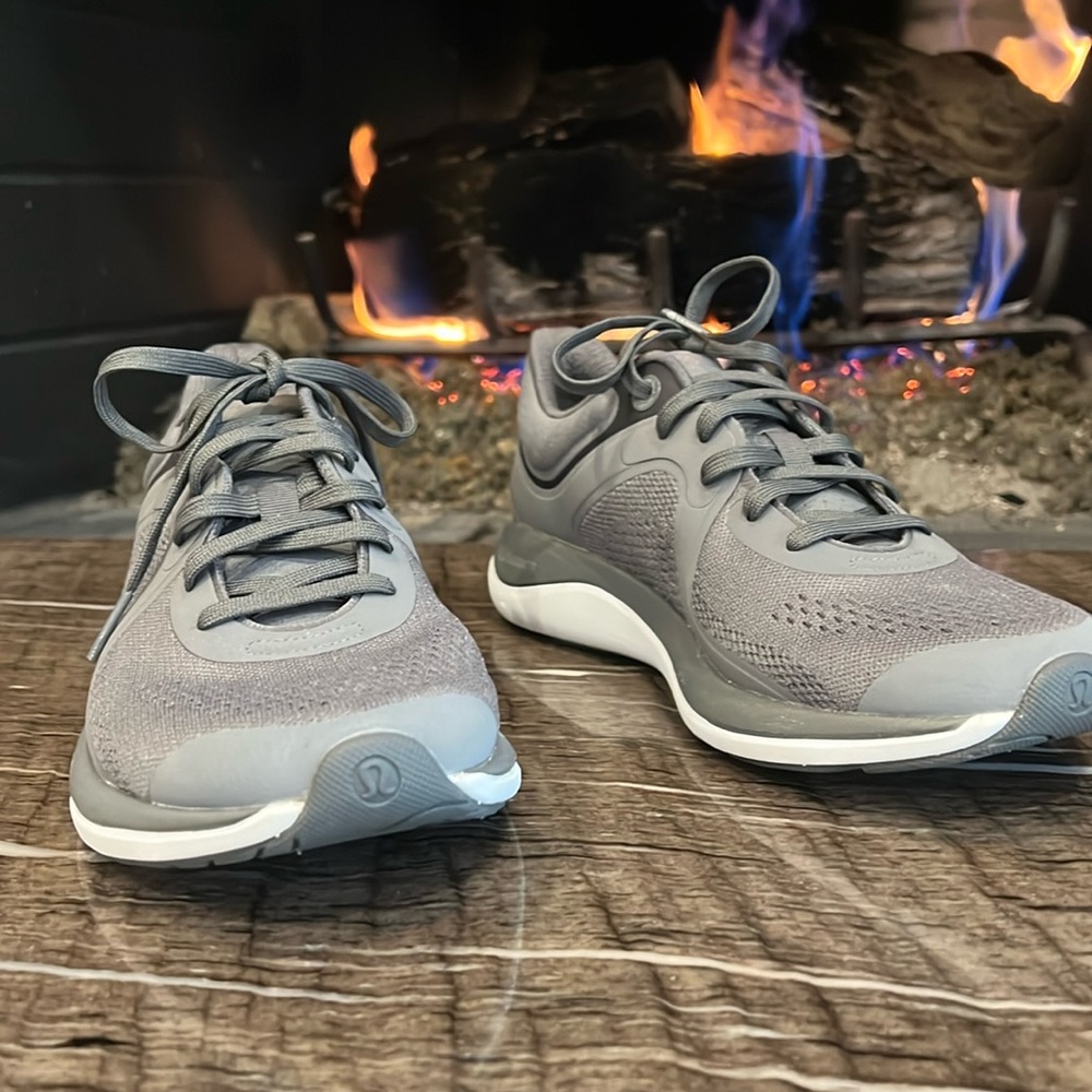 Worn once: Lululemon Chargefeel Low Women's Workout Shoe.  Looks brand new.